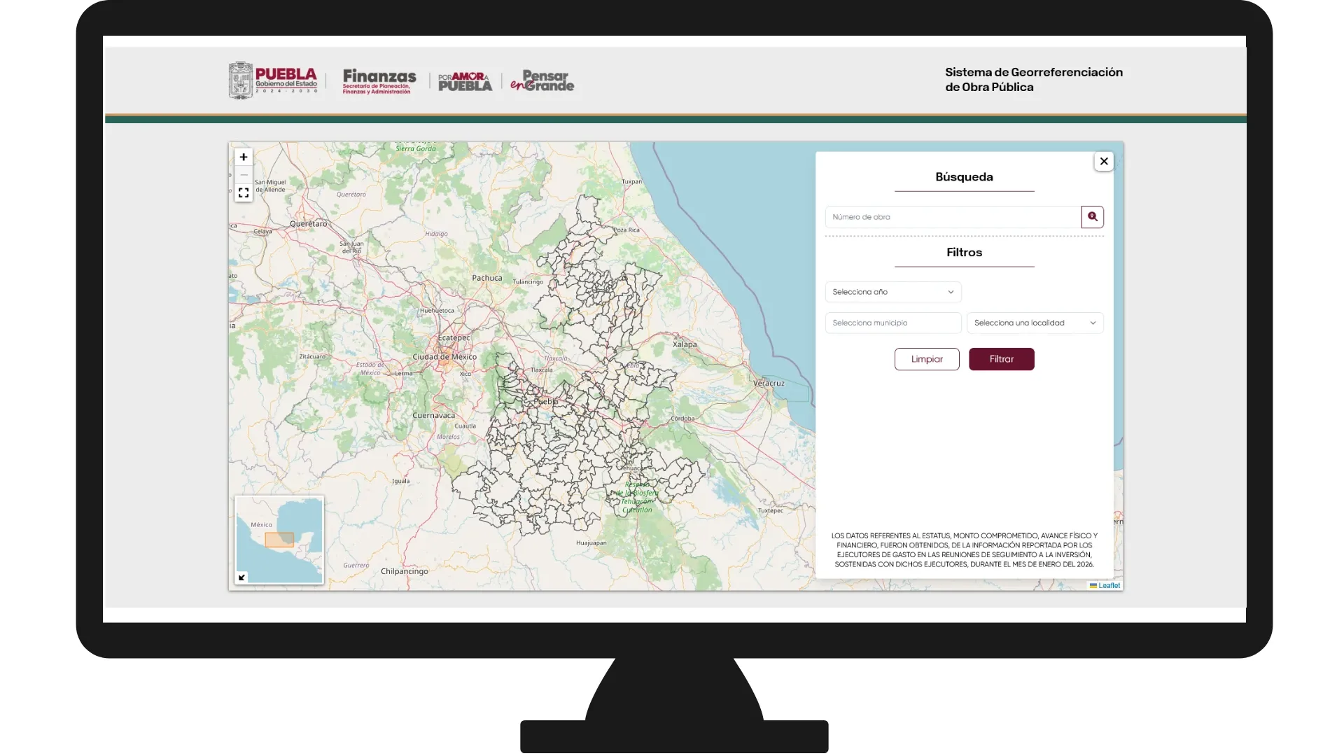 Sistema de Georreferenciación de Obra Pública